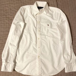 Ralph Lauren, white button up shirt